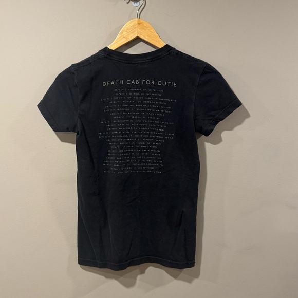 Death Cab For Cutie Tour Concert T-Shirt - Picture 2 of 7
